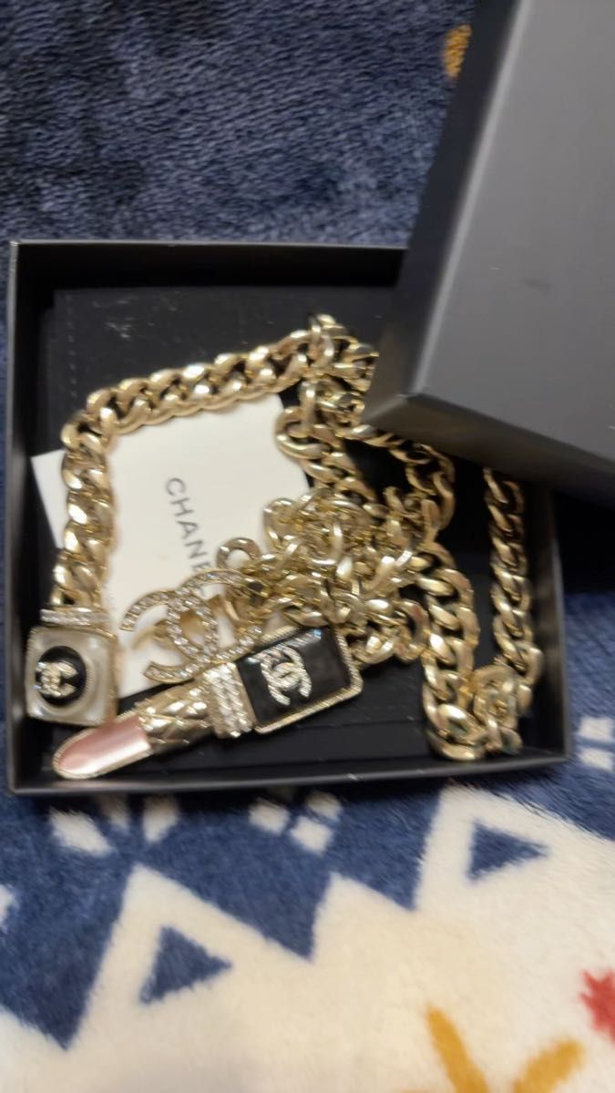 超破格 正規品 CHANEL シャネル ネックレス ココマーク アクセサリー ゴールド チェーン チョーカー 喜平 レア