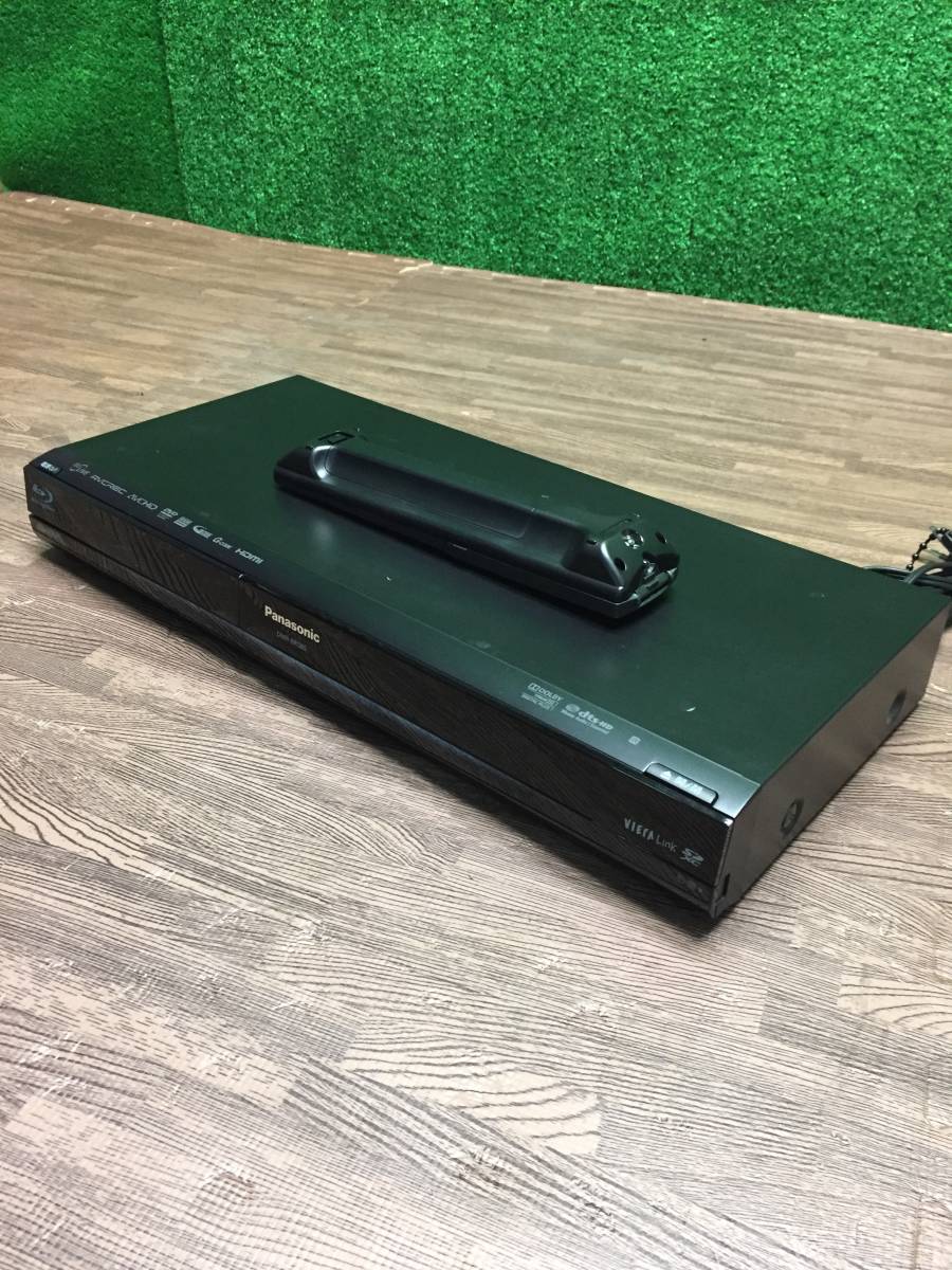 パナソニック　ブルーレイレコーダー　DMR-BR580　リモコン付 動(dòng)作正常　管1566