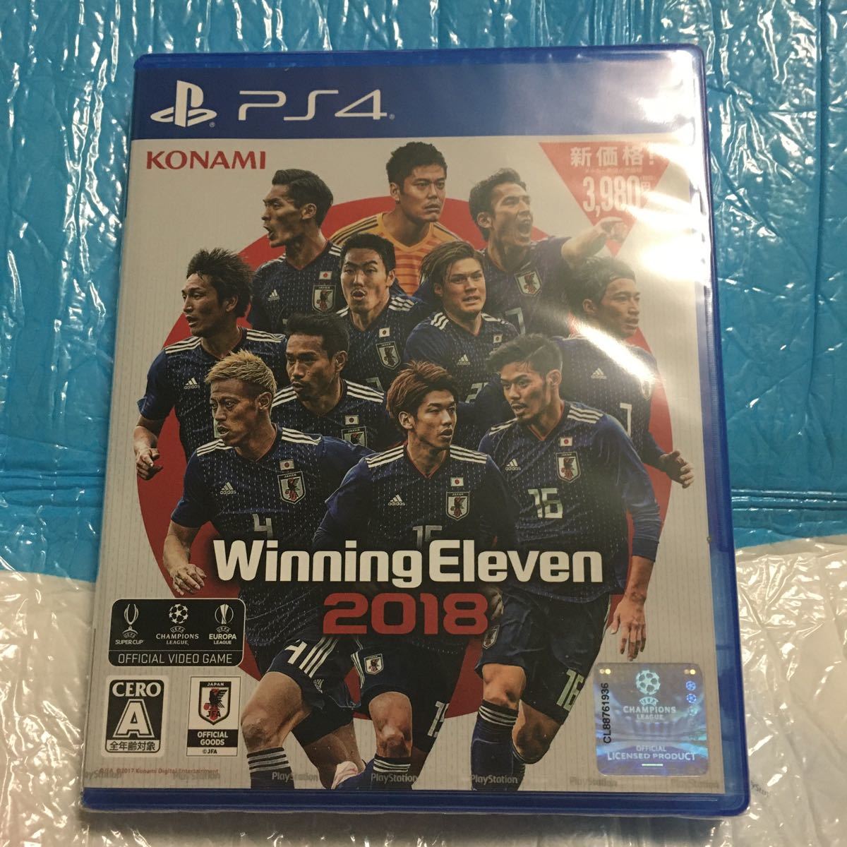 ウイニングイレブン2018 新品　未開封　新価格版　日の丸