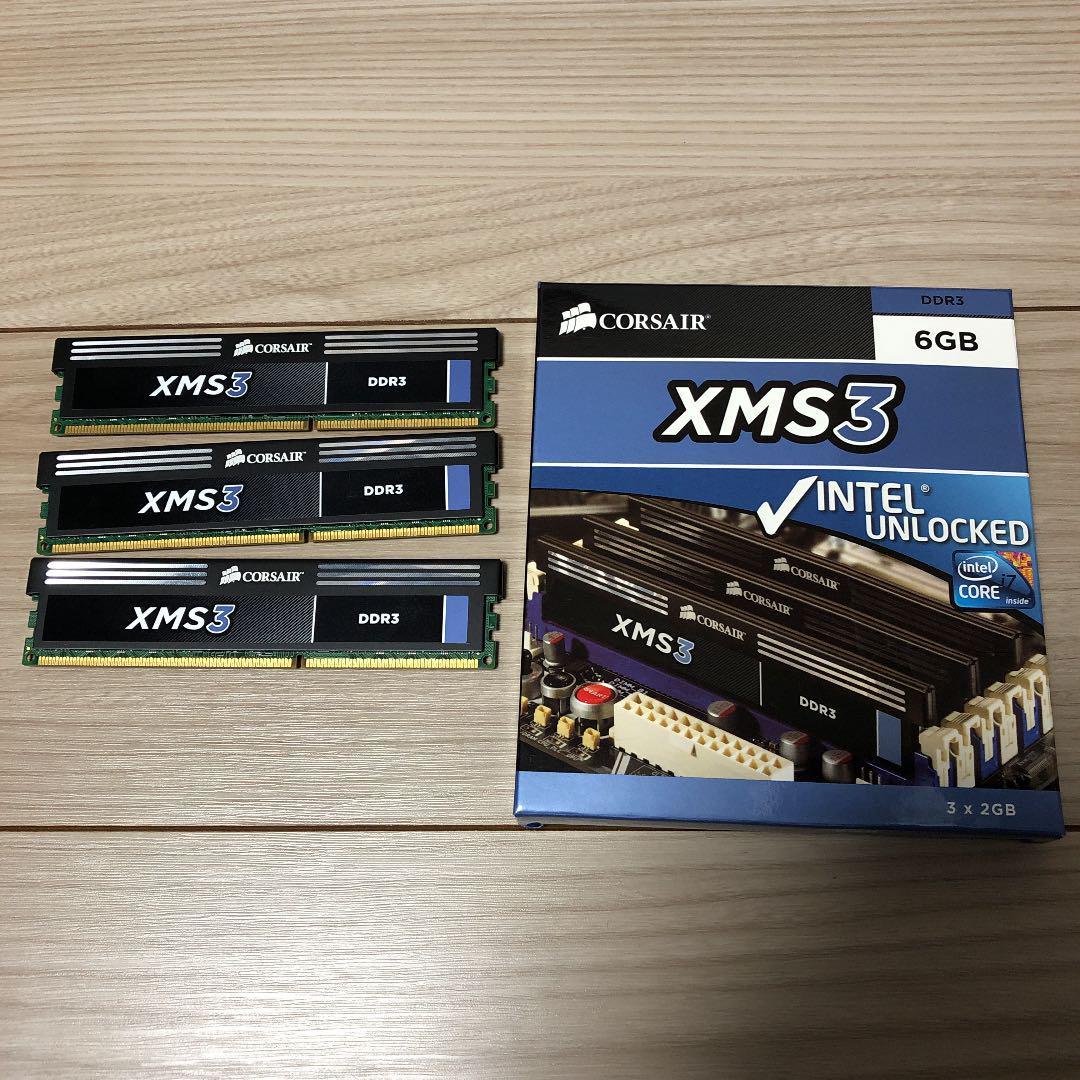  снижение цены переговоры иметь текущее состояние товар * CORSAIR XMS3 6GB DDR3 PC память оригинальная коробка детали персональный компьютер собственное производство изучение модифицировано 