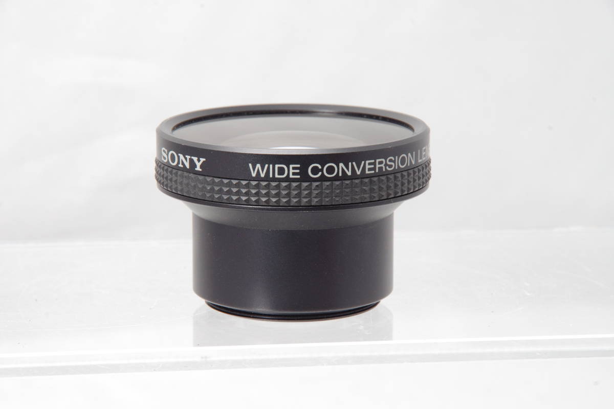  superior article * SONY VCL-0637 x0.6 WIDE CONVERSION LENS Sony wide conversion lens lens playing wai navy blue conversion wide #389