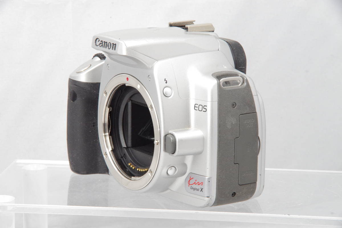現状品 ● Canon EOS DIGITAL X Body silver EF 35-80mm f4-5.6 キャノン イオスデジタル シルバー ボディ レンズセット#477_画像7
