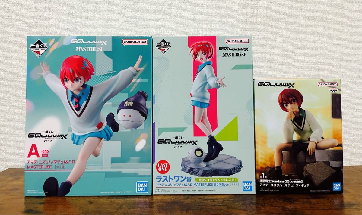GQJUUWX MASTERLSE vol.2 ラストワン賞&B賞13点セット 一番くじ 機動戦士Gundam GQuuuuuuX ジークアクス vol 2 ラスト
