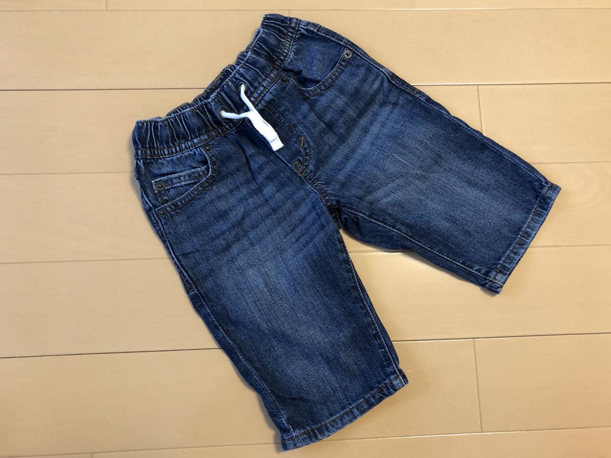 ●○ GAP DENIM ギャップ デニム ハーフパンツ 120 ○●_画像1