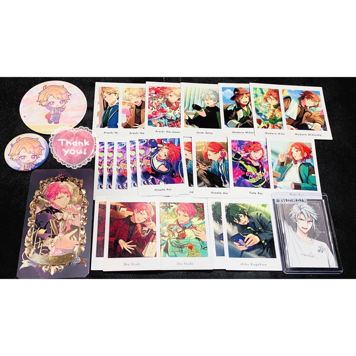 あんさんぶるスターズ あんスタ ぱしゃっつ ミュージアムカード あんさんぶるスターズ あんスタ ぱしゃっつ ミュージアムカード