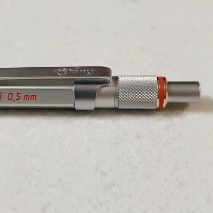 ロットリング 0.5mmシャープペンシル 800 シルバー