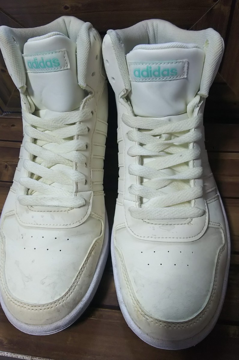 Paypayフリマ Adidas アディダス スニーカー ハイカット 白 ホワイト Paypayフリマ Adidas アディダス スニーカー ハイカット 白 ホワイト