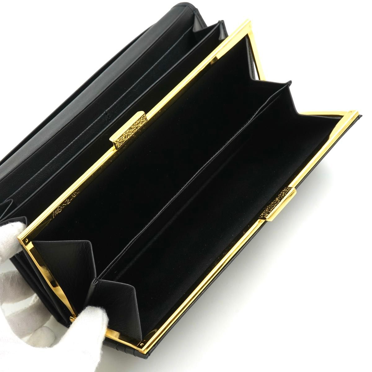 新品未使用 Yves Saint Laurent 長財布 YSL がま口|Yahoo 新品未使用 Yves Saint Laurent 長財布 YSL がま口|Yahoo