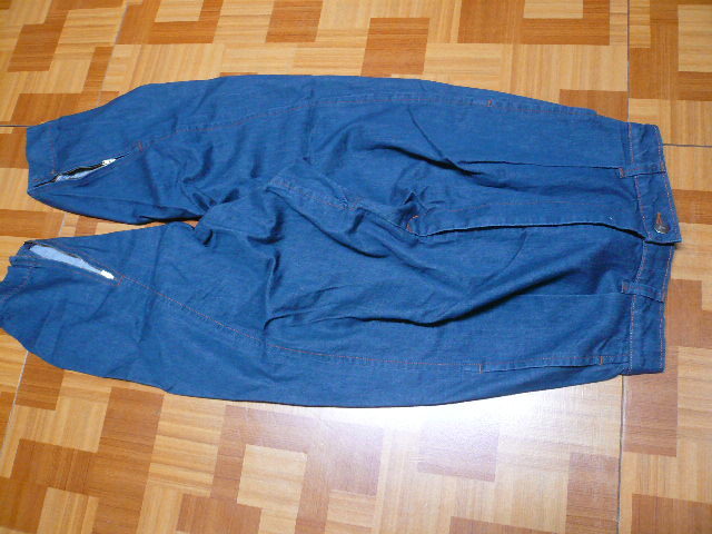 ☆Vivienne Westwood RED LABEL サルエルパンツ 青系デニム サイズ3