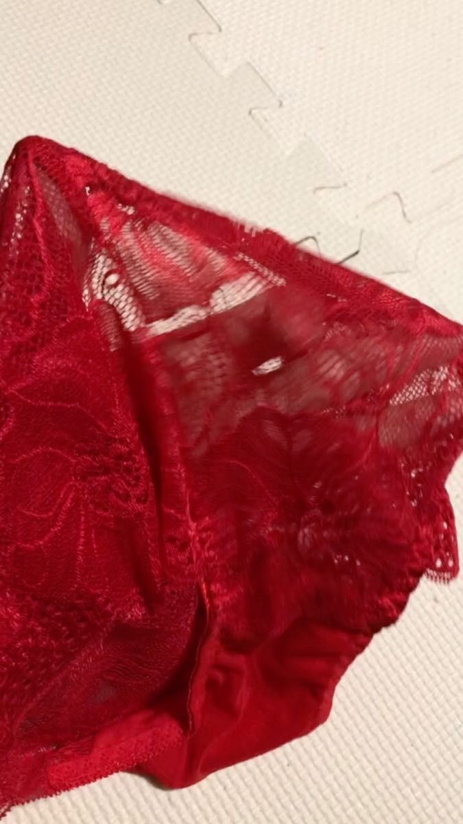 新品 ワイン色パンティ L ショーツ レース 色気 セクシー 可愛い 綺麗 通気性抜群