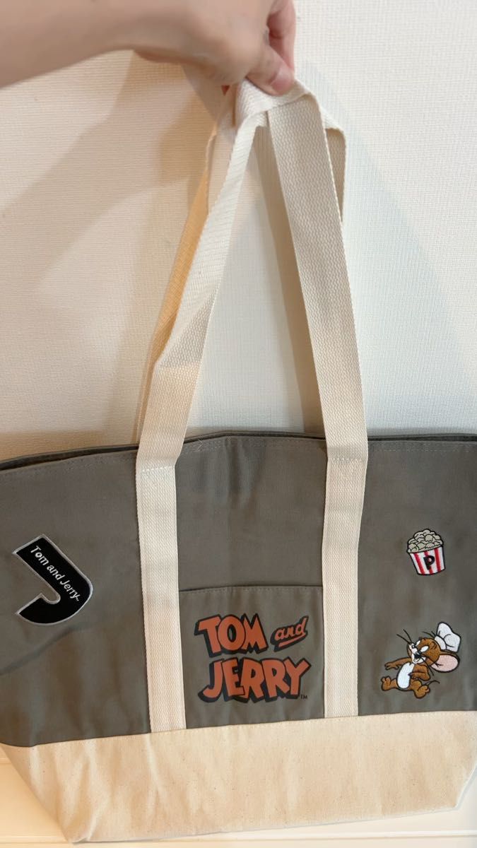新品タグ付き クーラー バッグ トート トムアンドジェリー 横幅48cm 大きめ