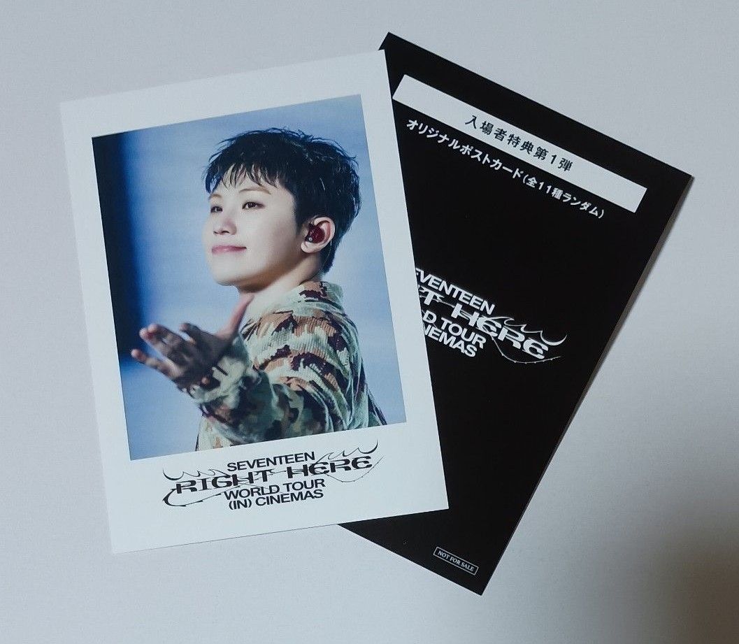 ★新春福袋2024★ RIGHT セブチ SEVENTEEN HERE 入場者特典 CINEMAS IN TOUR WORLD K-POP・アジア