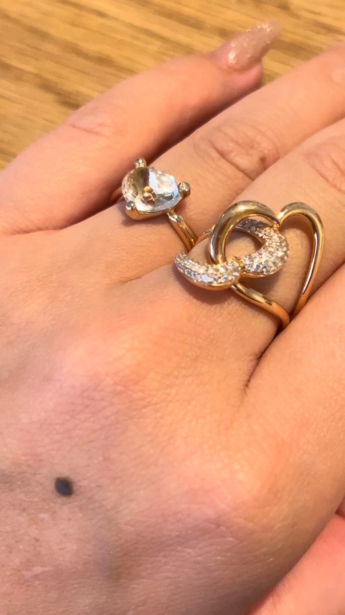 ポンテヴェキオ Ponte Vecchioリング13.5号...ダイヤ 0.53ct K18 PG