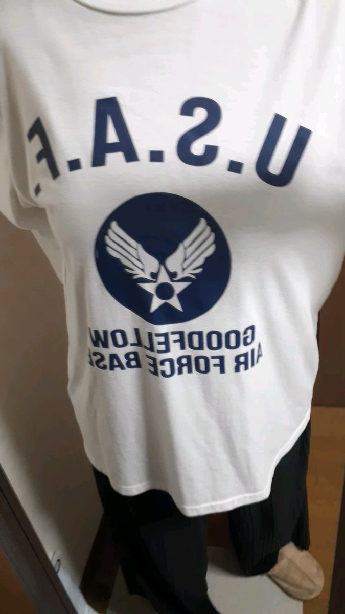 レディース Tシャツ 七分袖 ロゴT ゆったり 大きめサイズ 体型カバー 3L