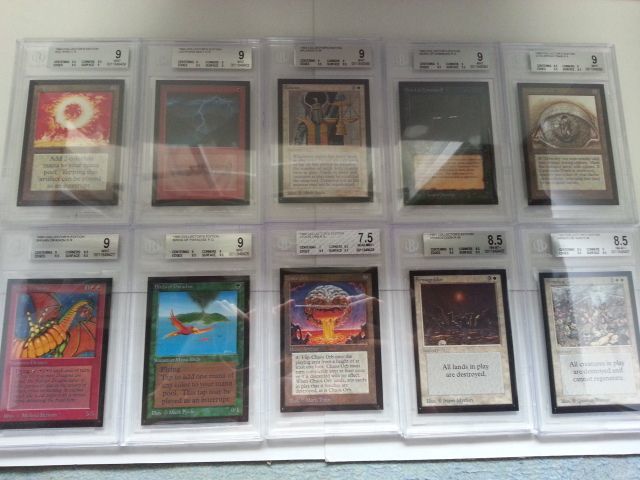 *MTG* CE collectors edition Complete 302 kind 363 sheets 