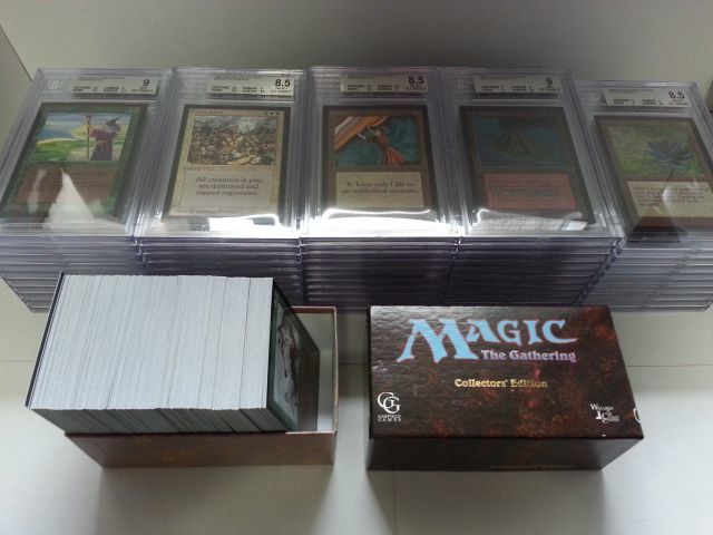 *MTG* CE collectors edition Complete 302 kind 363 sheets 