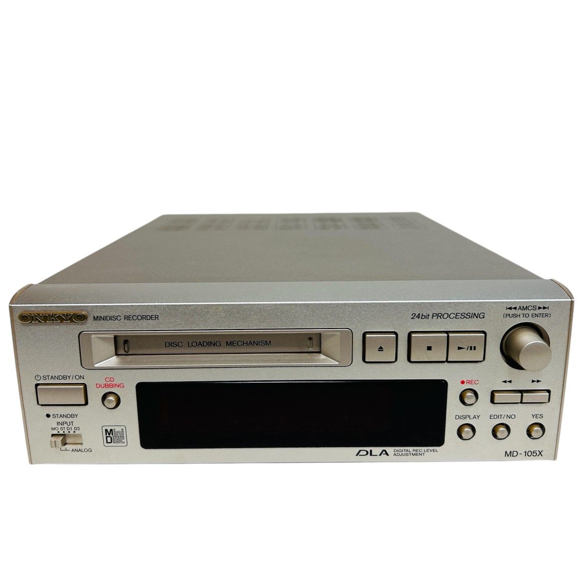 ONKYO オンキョー INTEC205 MD-105X MDレコーダー|Yahoo!フリマ ONKYO オンキョー INTEC205 MD-105X MDレコーダー|Yahoo!フリマ
