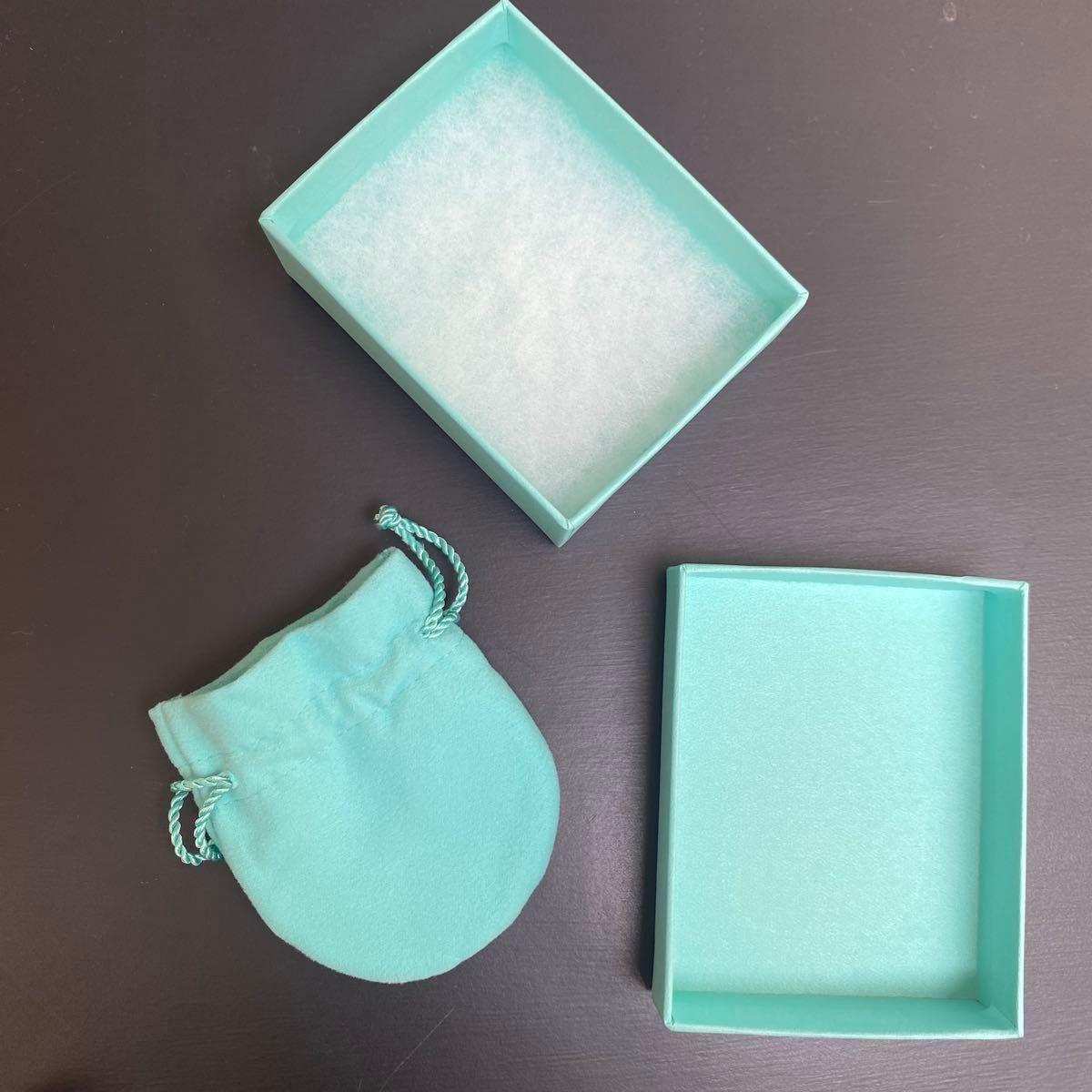 ティファニー ポーチと空箱 Tiffany & Co 巾着 ティファニー
