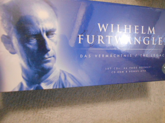 直送商品 フルトヴェングラー Furtwängler 107CDs the legacy