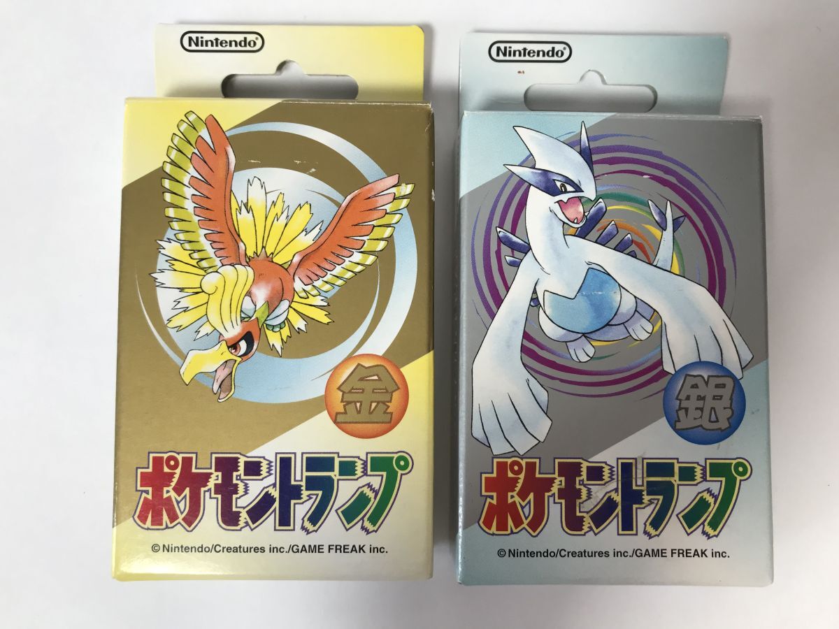 CL460 ポケットモンスター ポケモン / トランプ 金 銀 / 2セット CL460 ポケットモンスター ポケモン / トランプ 金 銀 / 2セット