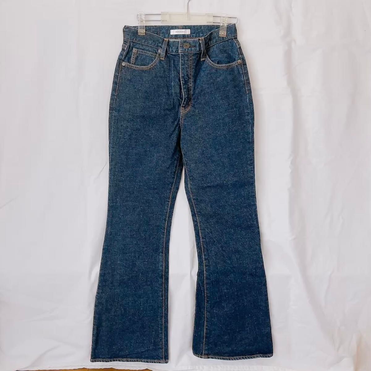 美品 MOUSSY マウジー フレア デニムパンツ 27