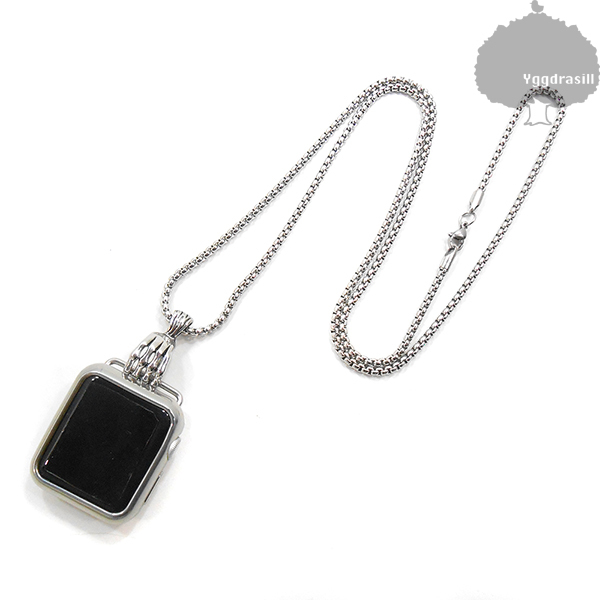 YGG*Apple watch Apple watch Claw nail necklace silver silver 38 40 41 correspondence 9 8 7 6 5 4 3 SE SE2 men's gift present 