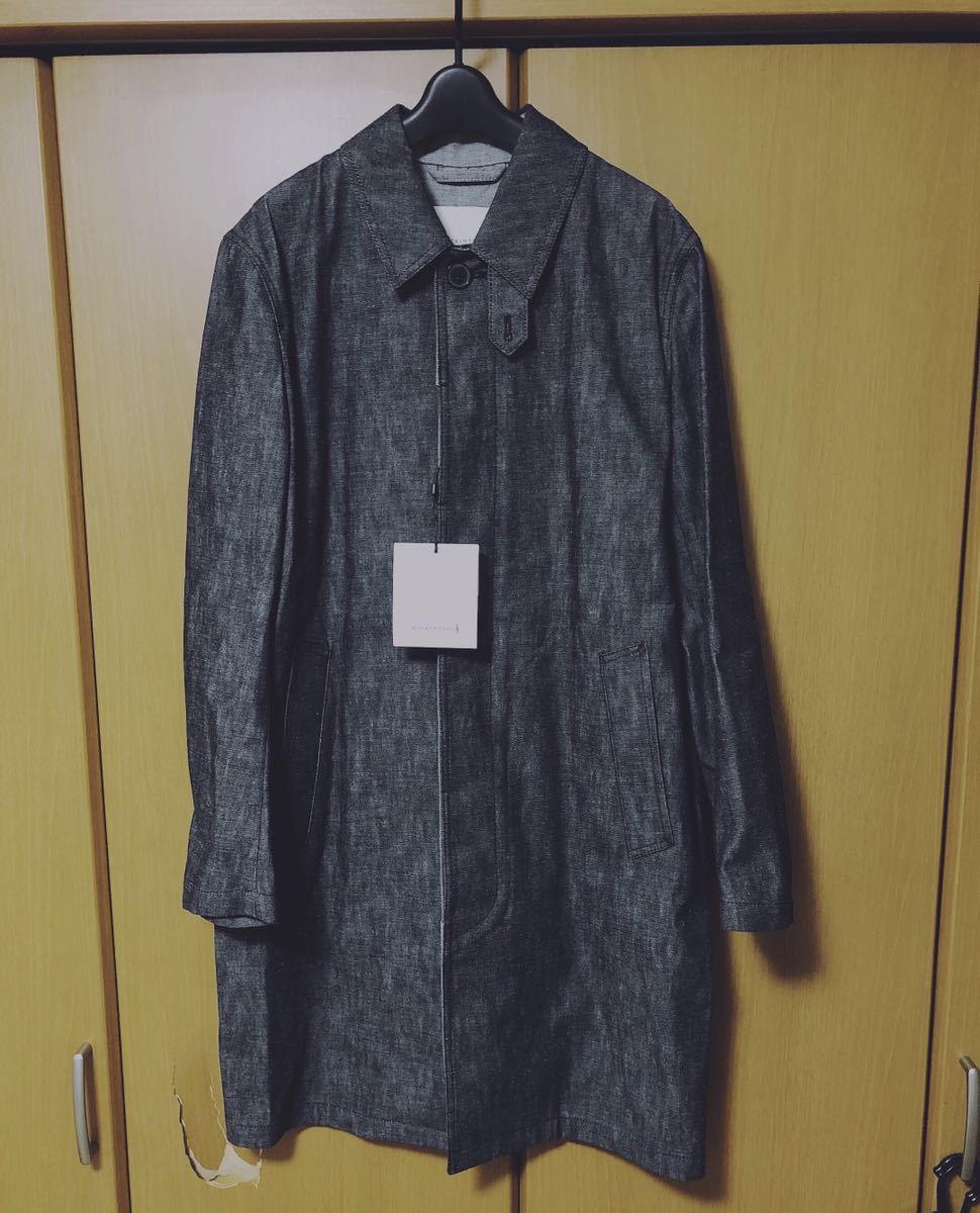  новый товар Macintosh Denim пальто с отложным воротником 36