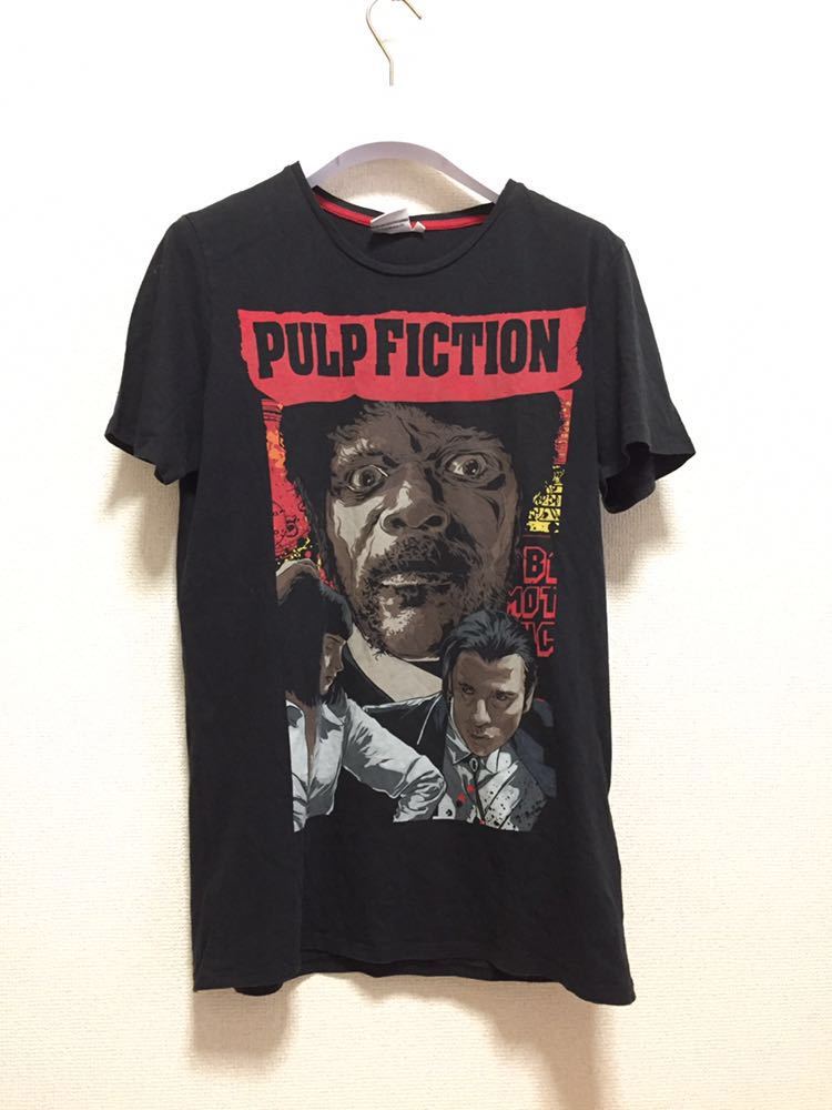 USA古着 映画 TS PULP FICTION パルプ フィクション 2014's 半袖Tシャツ Tシャツ /タランティーノの画像1