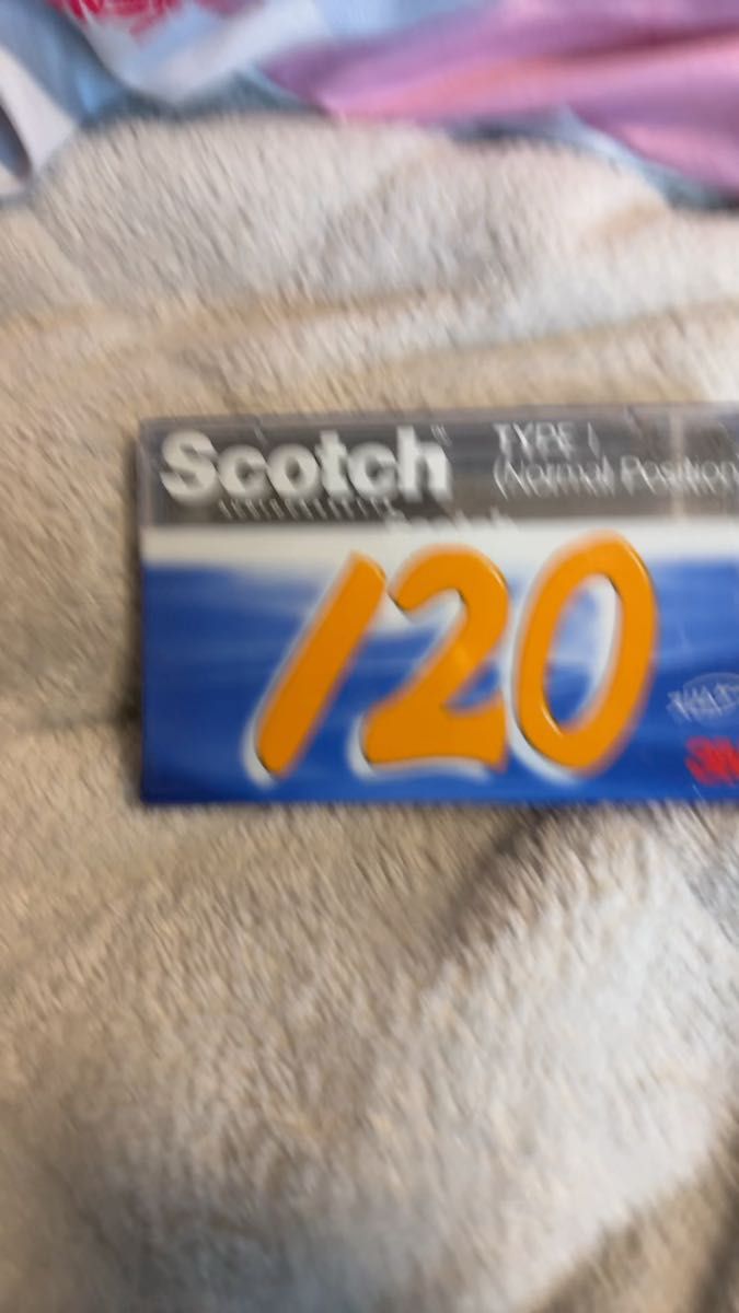 カセットテープ 未開封 Scotch ノーマル120分1個