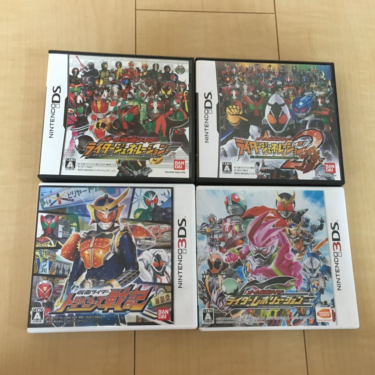 ゲーム 仮面ライダー DS 3DS ソフト セット