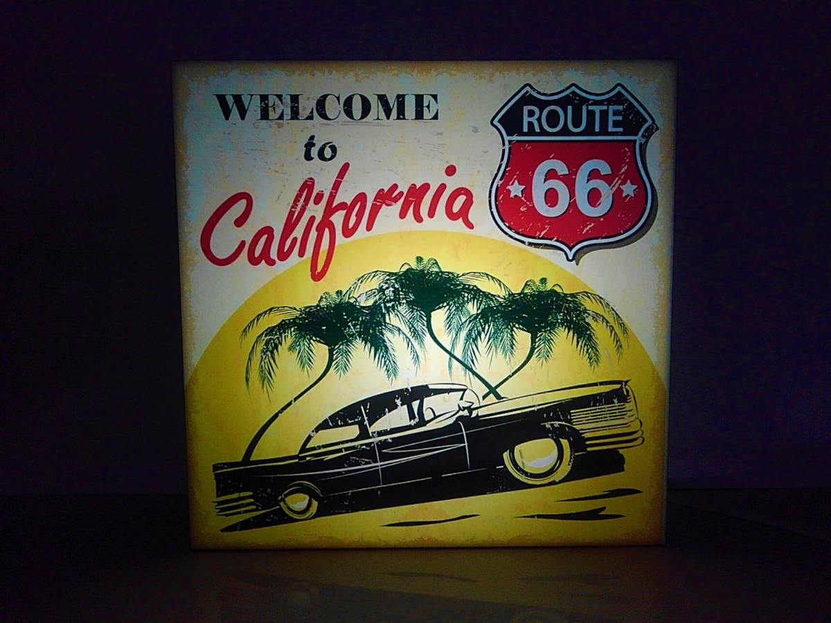 ヤフオク! - アメリカン雑貨 カリフォルニア ルート66 アメ車