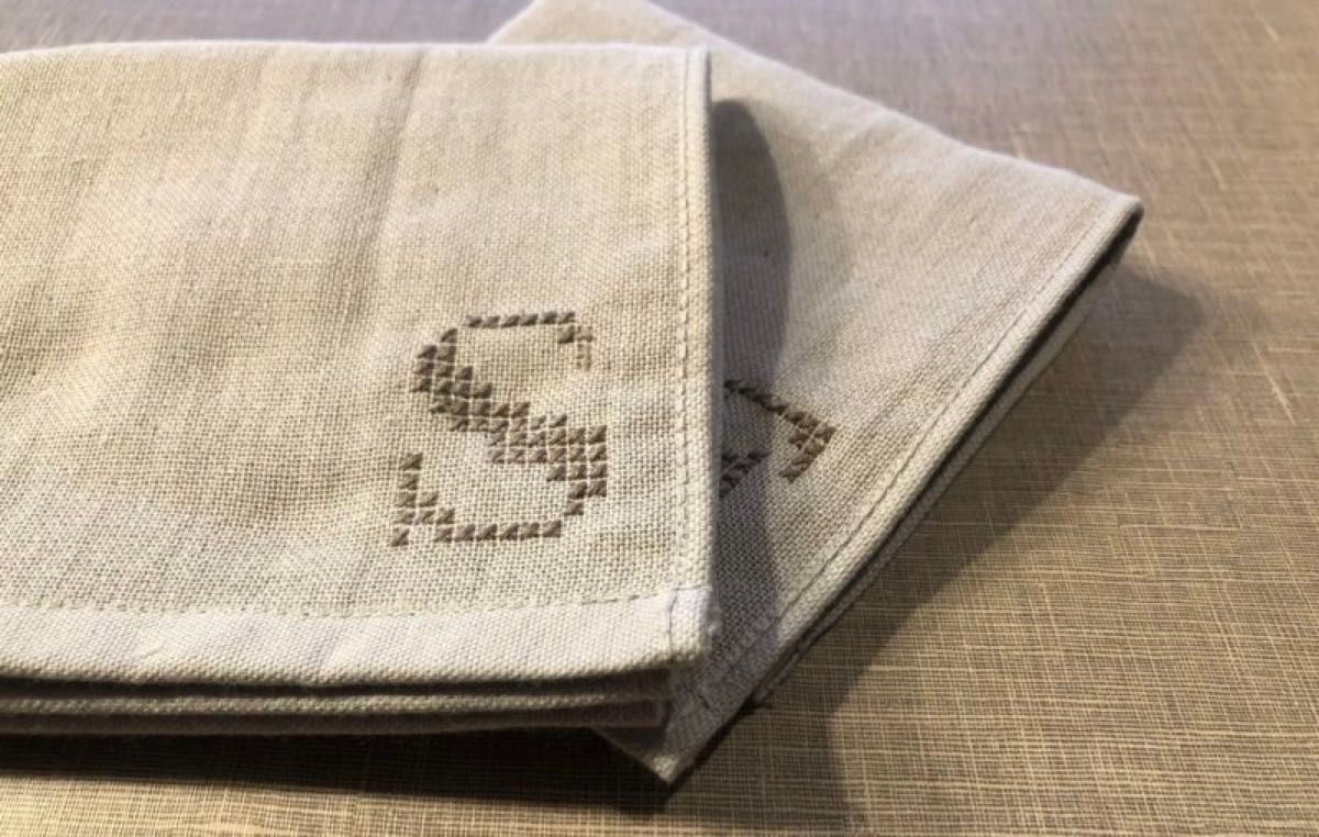 刺繍 タオルハンカチ K 刺繍 タオルハンカチ K|Yahoo!フリマ(旧PayPayフリマ)