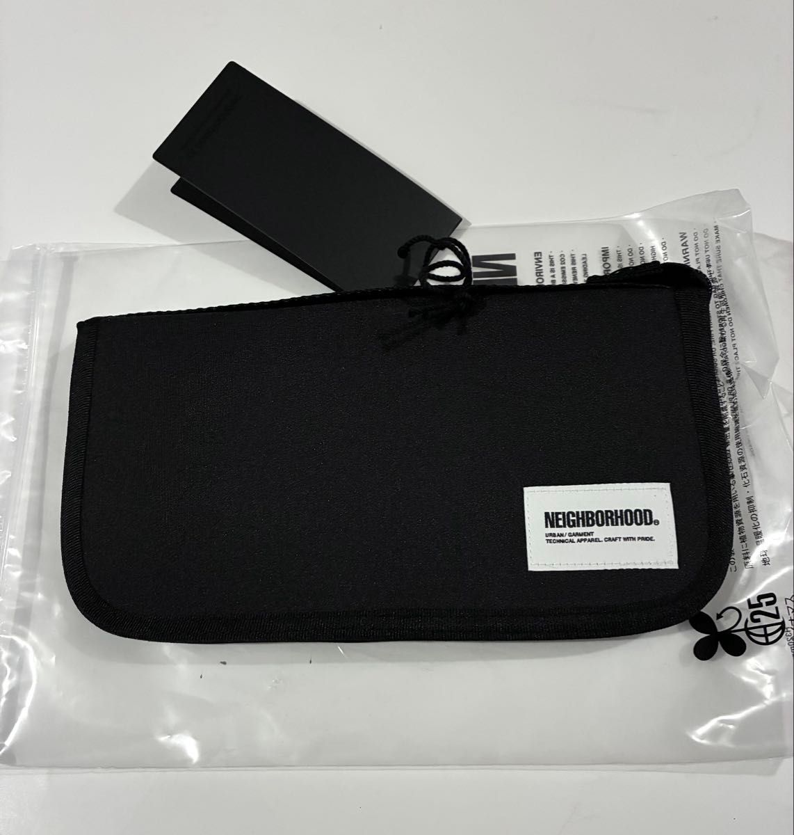 neighborhood PASSPORT CASE パスポートケース ポーチ 25SS NEIGHBORHOOD PASSPORT CASE BLACK ネイバーフッド