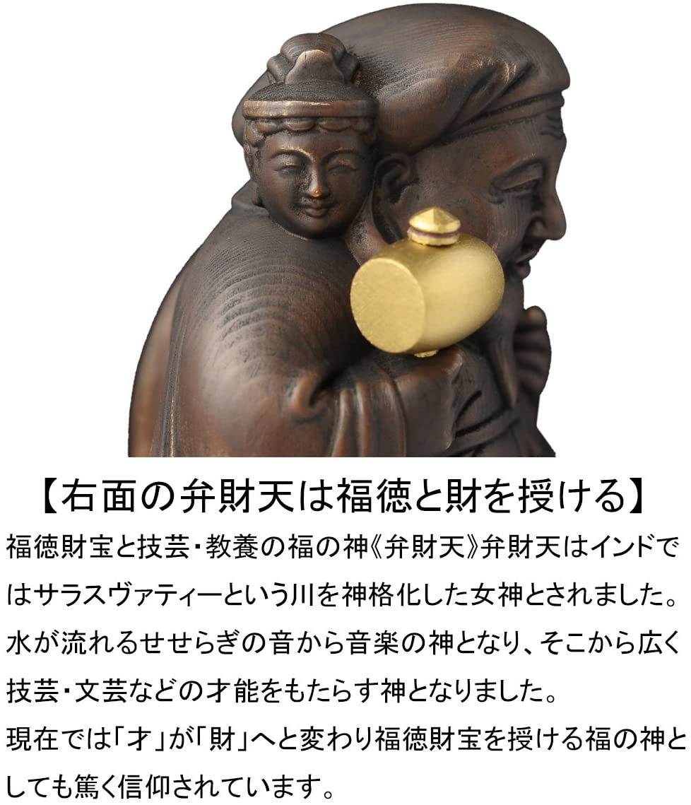 開運 京都 高台寺 圓徳院所蔵 豊臣秀吉 三面大黒天 原寸大復刻像 高台 開運 京都 高台寺 圓徳院所蔵 豊臣秀吉 三面大黒天 原寸大復刻像 高台