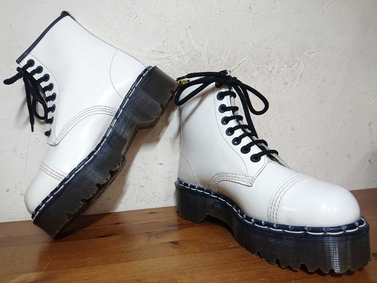 デッドストック/英国製 Dr.Martens/ドクターマーチン クレイジーボム 8ホールブーツ UK6 25cm相応 厚底 ENVYソール