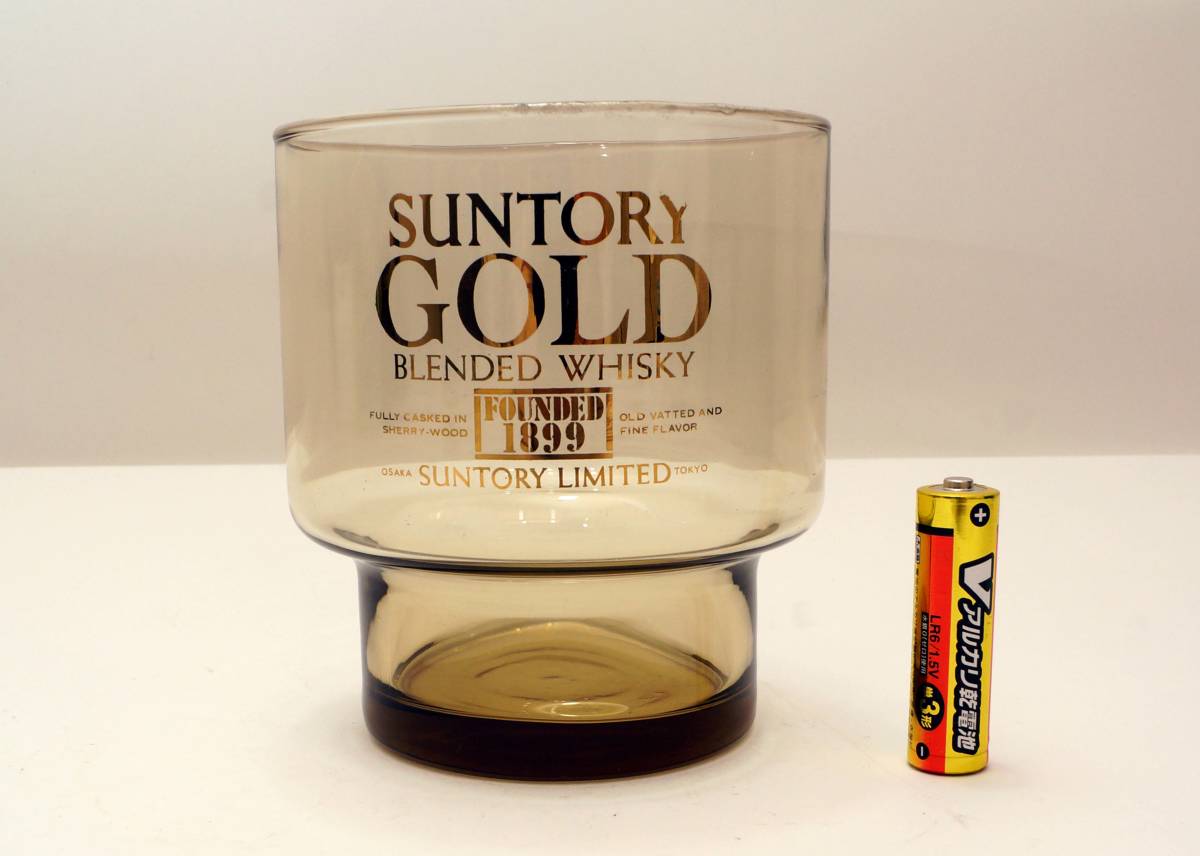 当時物 サントリーゴールド 販促品 SUNTORY GOLD ウイスキー アイスペールの画像2