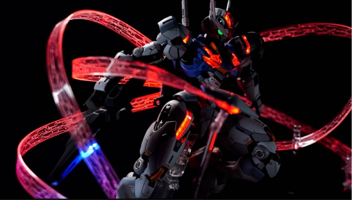 1/100 FM ガンダム・エアリアル+LED発光改造キット ジャンク