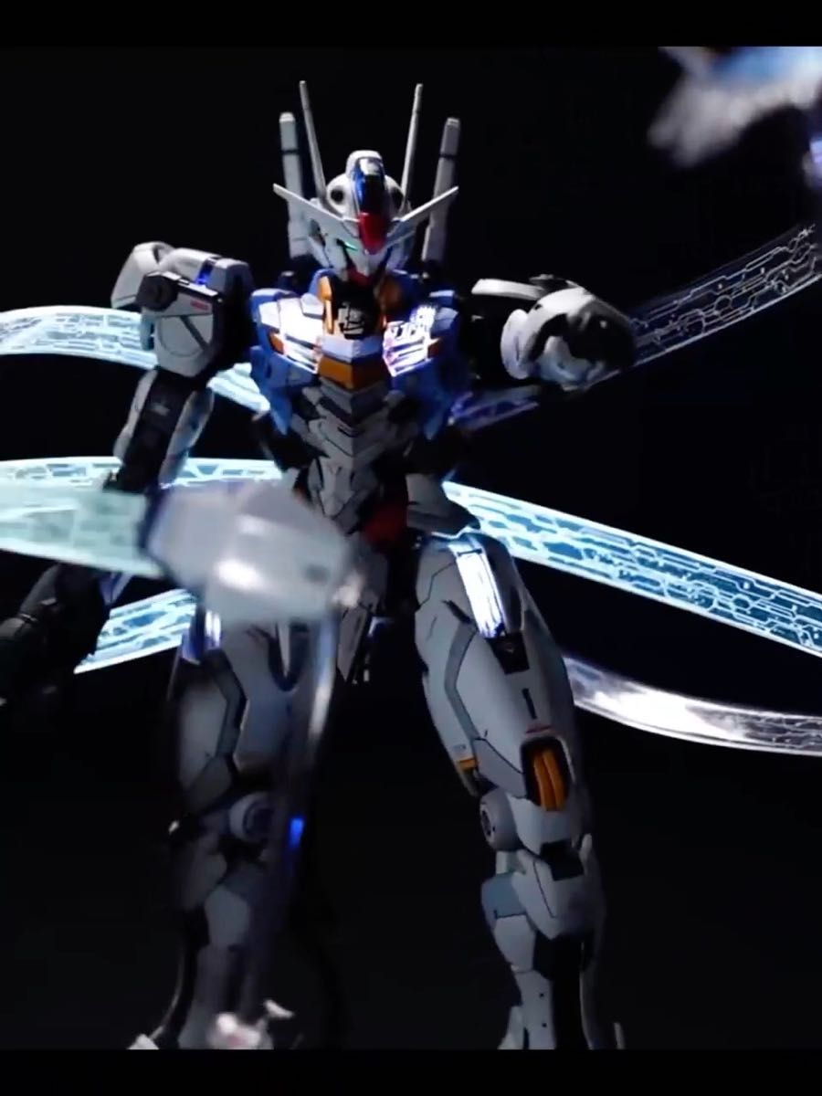 1/100 FM ガンダム・エアリアル専用LED発光改造キット+スタンド 豪華セット