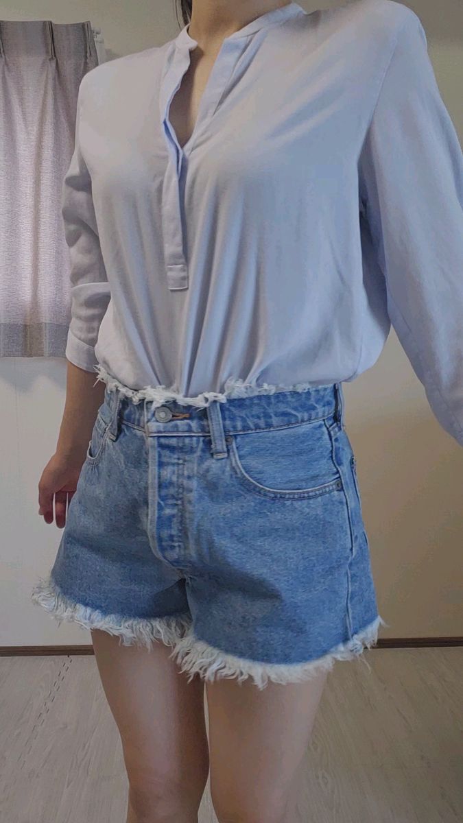 MOUSSY ショートパンツ ジーンズ ジーパン レディース M ボトムス