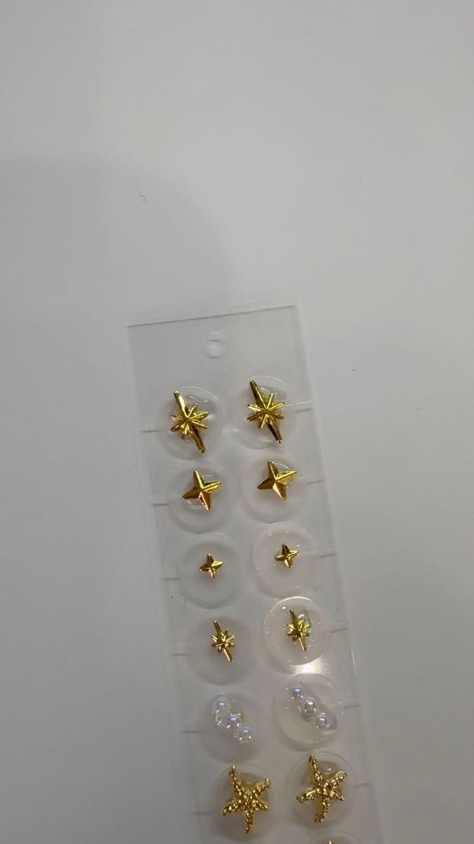 耳ツボジュエリー チタン金粒20粒 ゴ-ルド パ-ル
