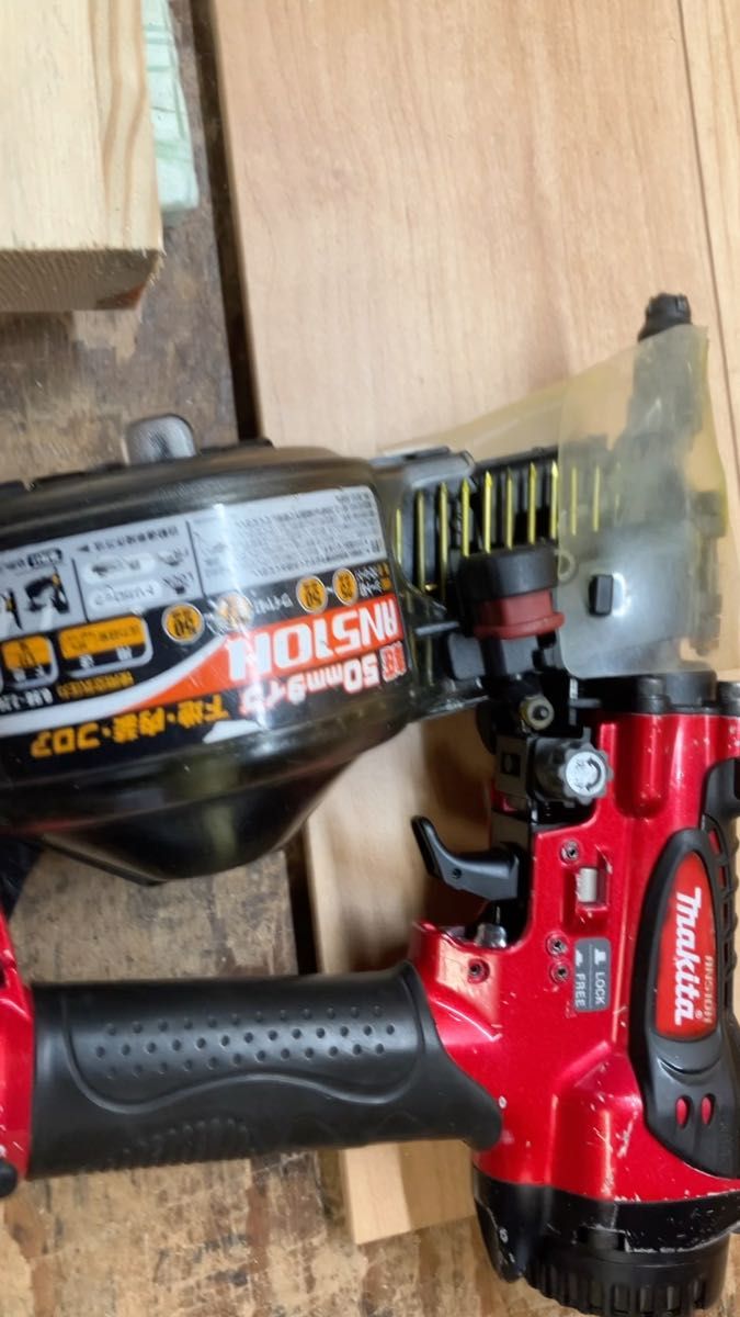 makita 高圧エア釘打ち機 AN510H 【中古】動作ok