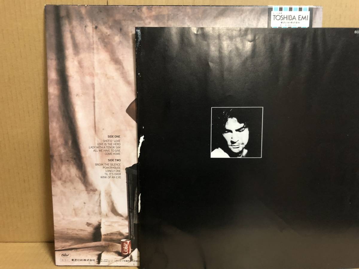 Billy Squier / Enough Is Enough LP ECS-91189 帯 インサート 日本盤_画像4