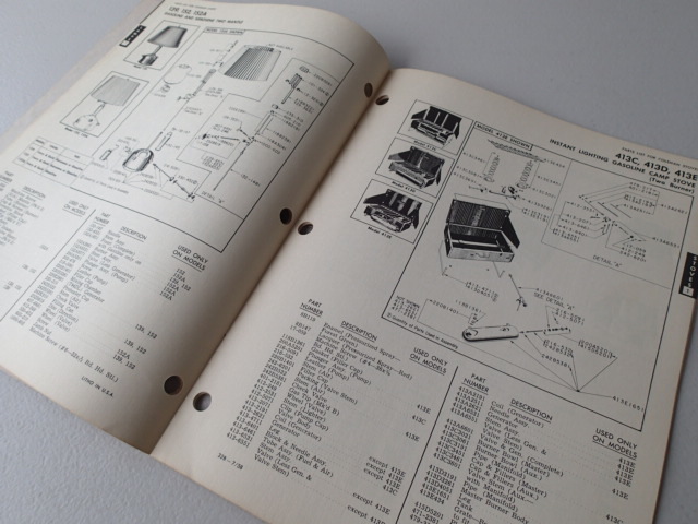 【Old Coleman U.S.A.】コールマン 1958年 分解図付パーツカタログU.S.A.版★ ヴィンテージカタログ コレクションにいかが Yahoo!オークション - 【Old Coleman U.S.A.】コールマン 1958年