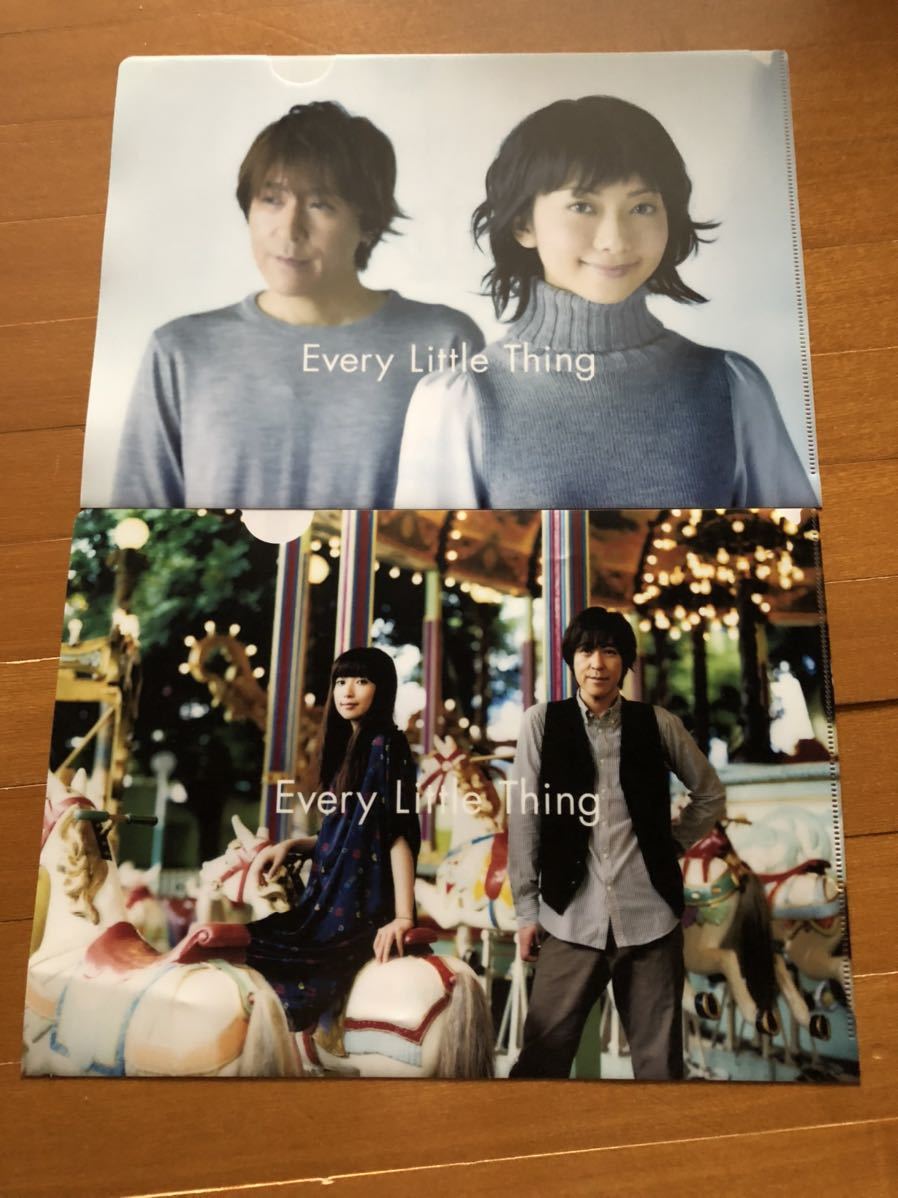 Every Little Thing 15周年記念　クリアファイル セブンイレブン限定_画像1