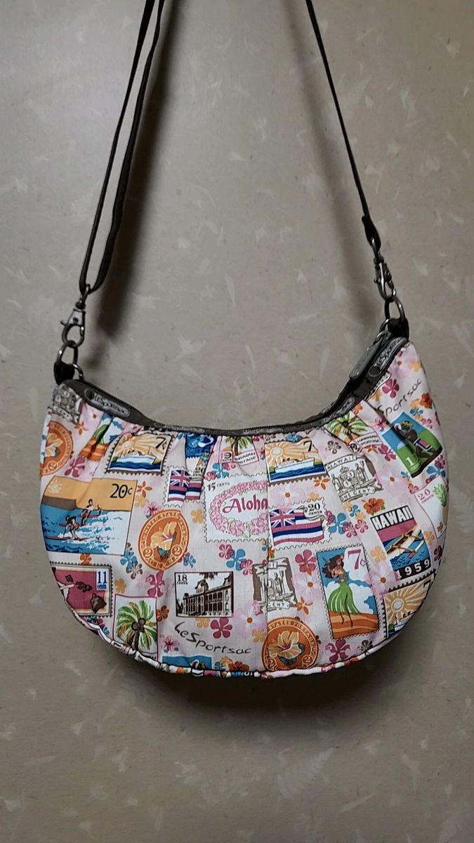 LeSportsac ショルダーバッグ 2way レスポートサック ハワイ 斜め掛け