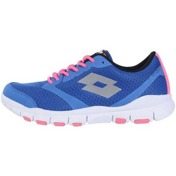  new goods 23cmLOTTO Rod monte be Roo naLO-Y18-302-004 light weight running lady's jo silver g shoes lady's blue / pink 