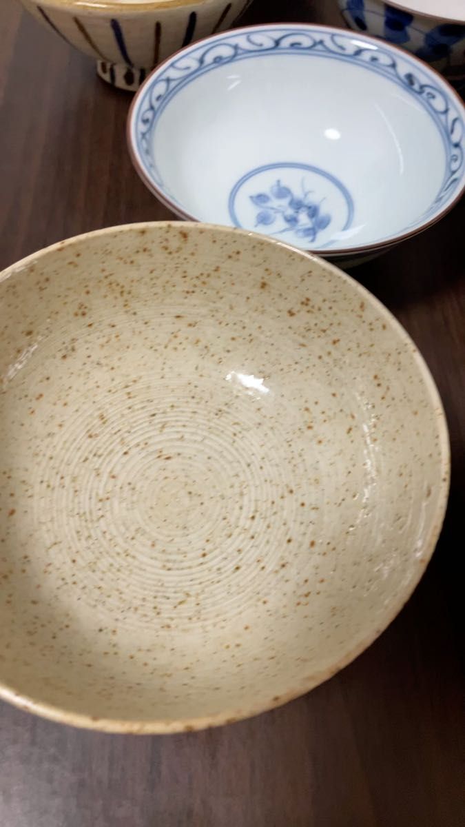 翌日発送【お得】有田焼 昭和レトロ お茶碗 柄 いろいろ おまとめ② 全9客 飯茶碗 飯碗 古伊万里 和食器 茶碗 染付 ご飯茶碗