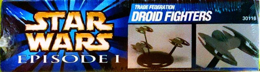 AMT STARWARS EPISODEⅠ DROID FIGHTERS TRADE FEDERATION tray dofete рацион Droid Star Fighter 1/48
