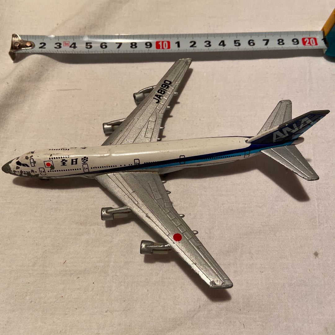 TOMY・トミー製 トミカ飛行機 No.1 Boeing B747 全日空・1/415スケール・1978年日本製_画像1