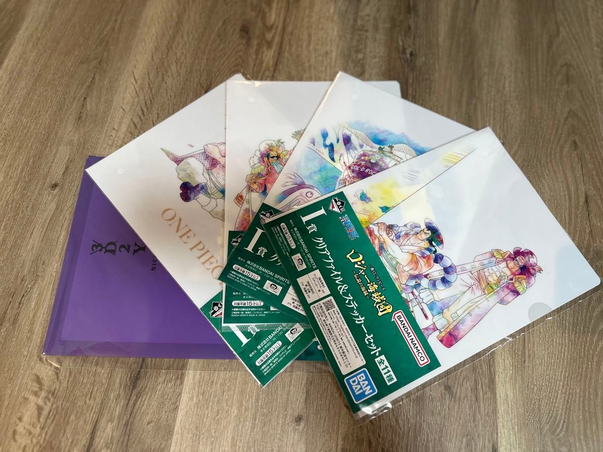 一番くじ クリアファイル 5枚｜Yahoo!フリマ（旧PayPayフリマ）